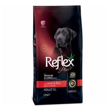 Reflex Plus Kuzulu Yetişkin Köpek Maması 15kg