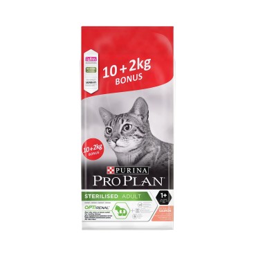 Proplan Sterilised Somonlu Kedi Maması 12 Kg