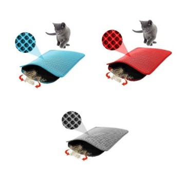 Elekli Kedi Tuvalet Önü Paspası 60X42CM 5741