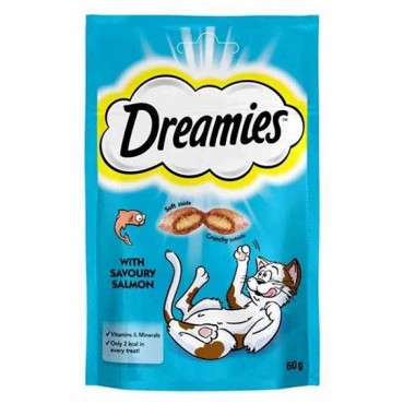 Dreamies Somonlu Kedi Ödül 60gr