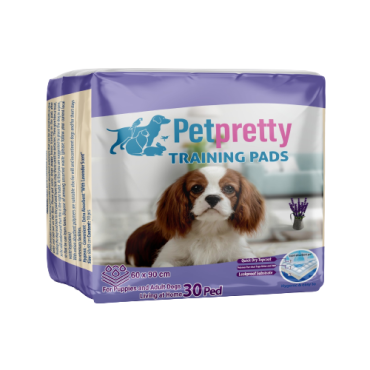 Petpretty Lavantalı Tuvalet Eğitim Pedi 60x90cm 30'lu