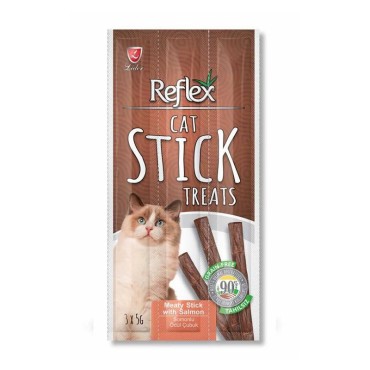 Reflex Sticks Kedi Ödül Somonlu 3x5 Gr