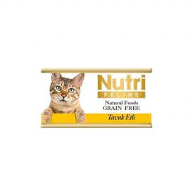 Nutri Tahılsız Tavuk Etli Kedi Konservesi 85 Gr