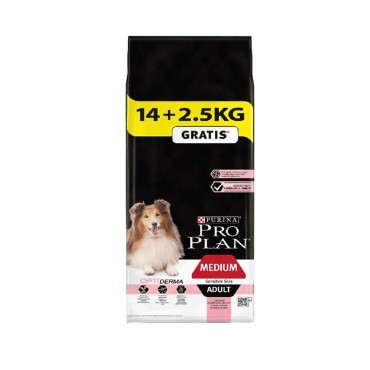 Pro Plan Medium Sensitive Skin Somonlu Yetişkin Köpek Maması 16 Kg