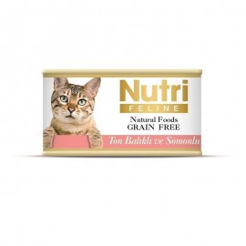 Nutri Ton Balık Somonlu Kedi Konservesi 85 Gr