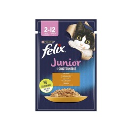 Felix Tavuklu Yaş Yavru Kedi Maması 85 Gr