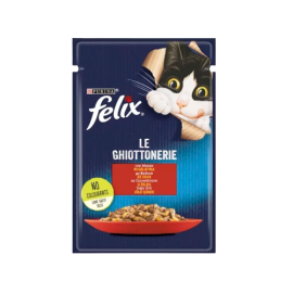 Felix Sığır Etli Pouch Yaş Kedi Maması 85 gr