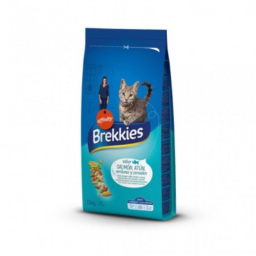 Brekkies Excel Cat Mix Balıklı Tavuklu  15 Kg