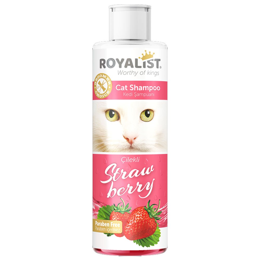 Royalist Çilek Aromalı Kedi Şampuanı 250 ml