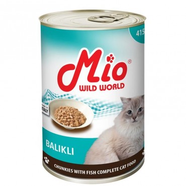 Mio Balıklı Kedi Konservesi 415 gr