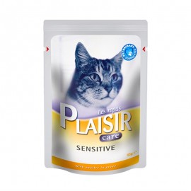 Plaisir Care Sensitive Tavuklu Yetişkin Kedi Konservesi 85gr