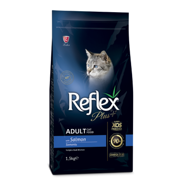 Reflex Plus Somonlu Yetişkin Kedi Maması 15 Kg