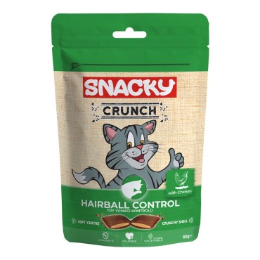 Snacky Kedi Ödül Hairball Tavuklu 60 Gr