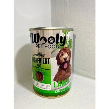 Wolly Kuzu Etli Pate Köpek Konservesi 400 Gr