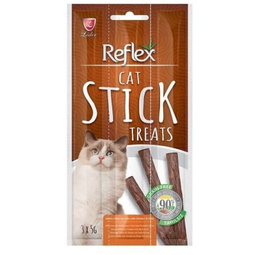 Reflex Sticks Tavuklu Ördekli Kedi Ödülü 3x5 gr