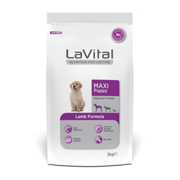 Lavital Büyük Irk Kuzu Etli Yavru Köpek Maması 15 kg