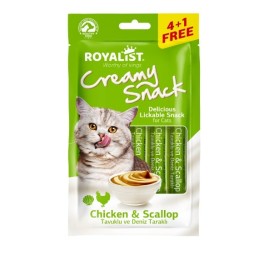Royalist Kedi Sıvı Ödül Tavuklu Deniz Taraklı 5x15 gr