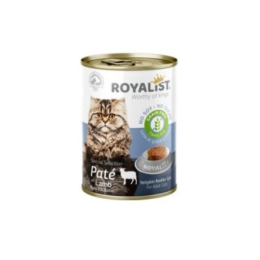 Royalist Pate Kuzu Etli Yetişkin Kedi Konserve 400 gr