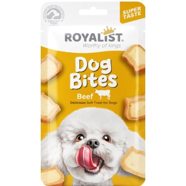 Royalist Dog Soft Bites Biftekli Köpek Ödül Maması 35 gr