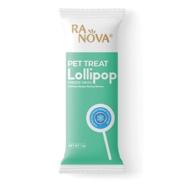 RANOVA Tavuklu Arpa Otlu Maltlı Kedi Lolipop 1.4 GR