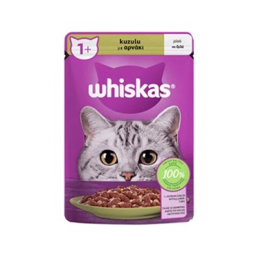 Whiskas Kedi Konservesi Kuzulu Pouch 85 Gr