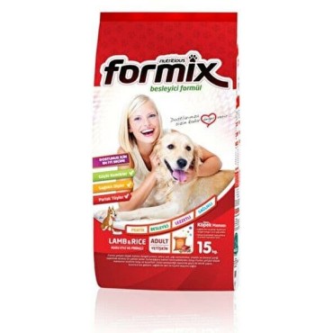 Formix Adult Kuzu Etli Pirinçli Köpek Maması 15 Kg