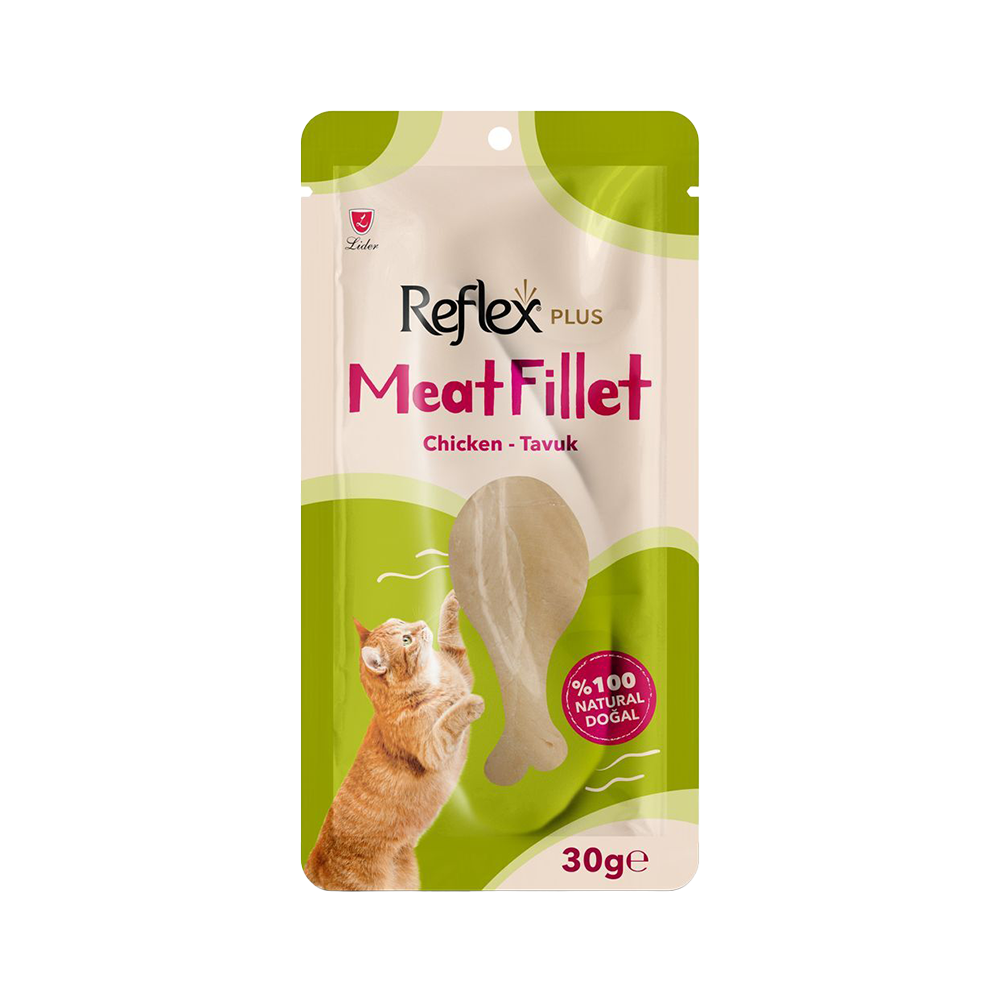 Reflex Plus Meat Fillet Tavuk Etli Fileto 30 g