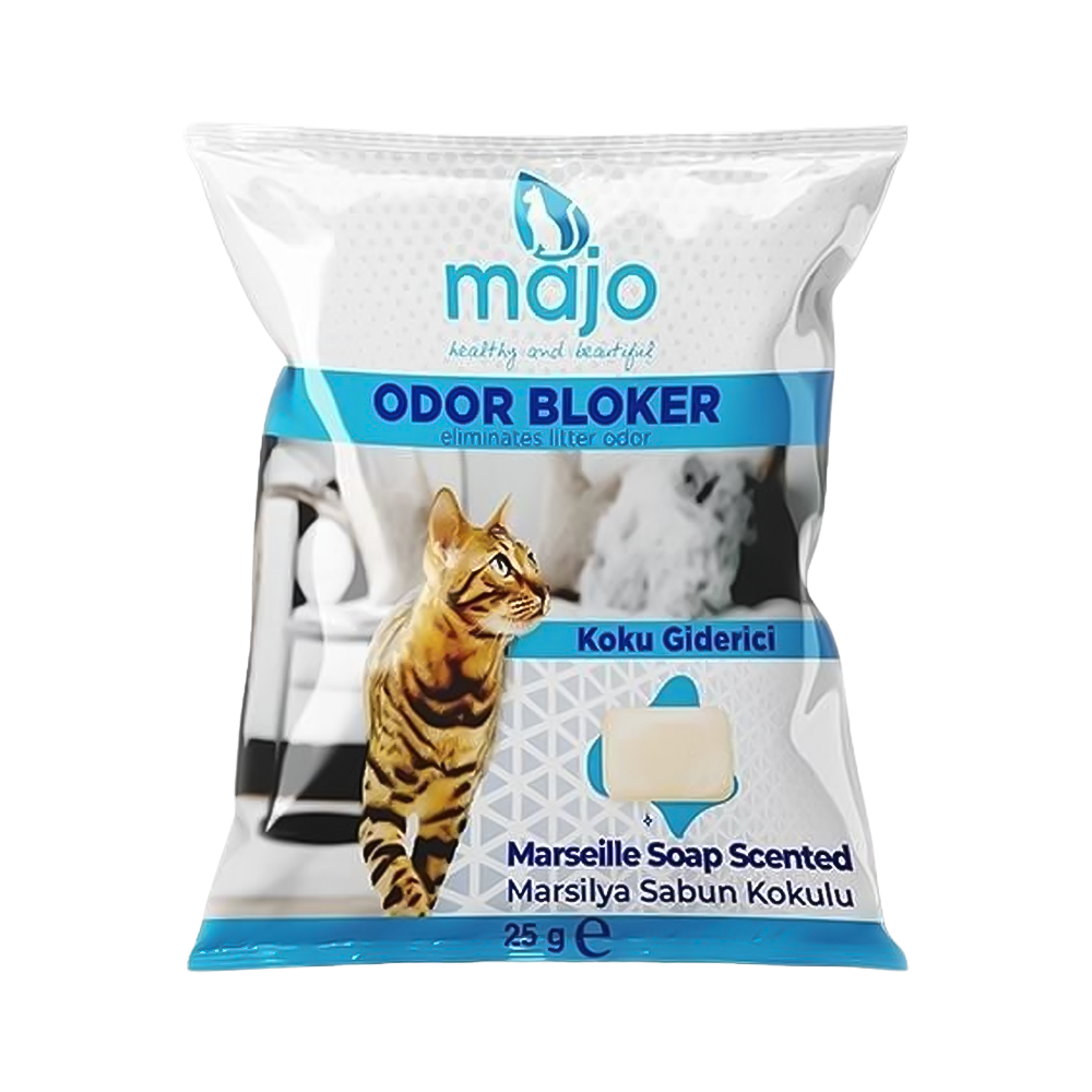 Majo Marsilya Sabunu Kokulu Kedi Kumu Koku Giderici 25 g
