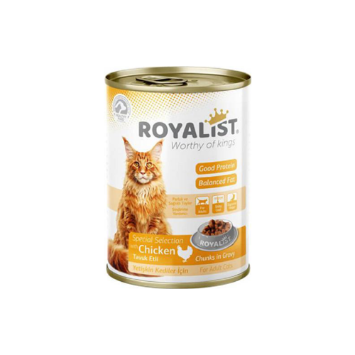Royalist Tavuk Etli Yetişkin Kedi Konserve Maması 400 g