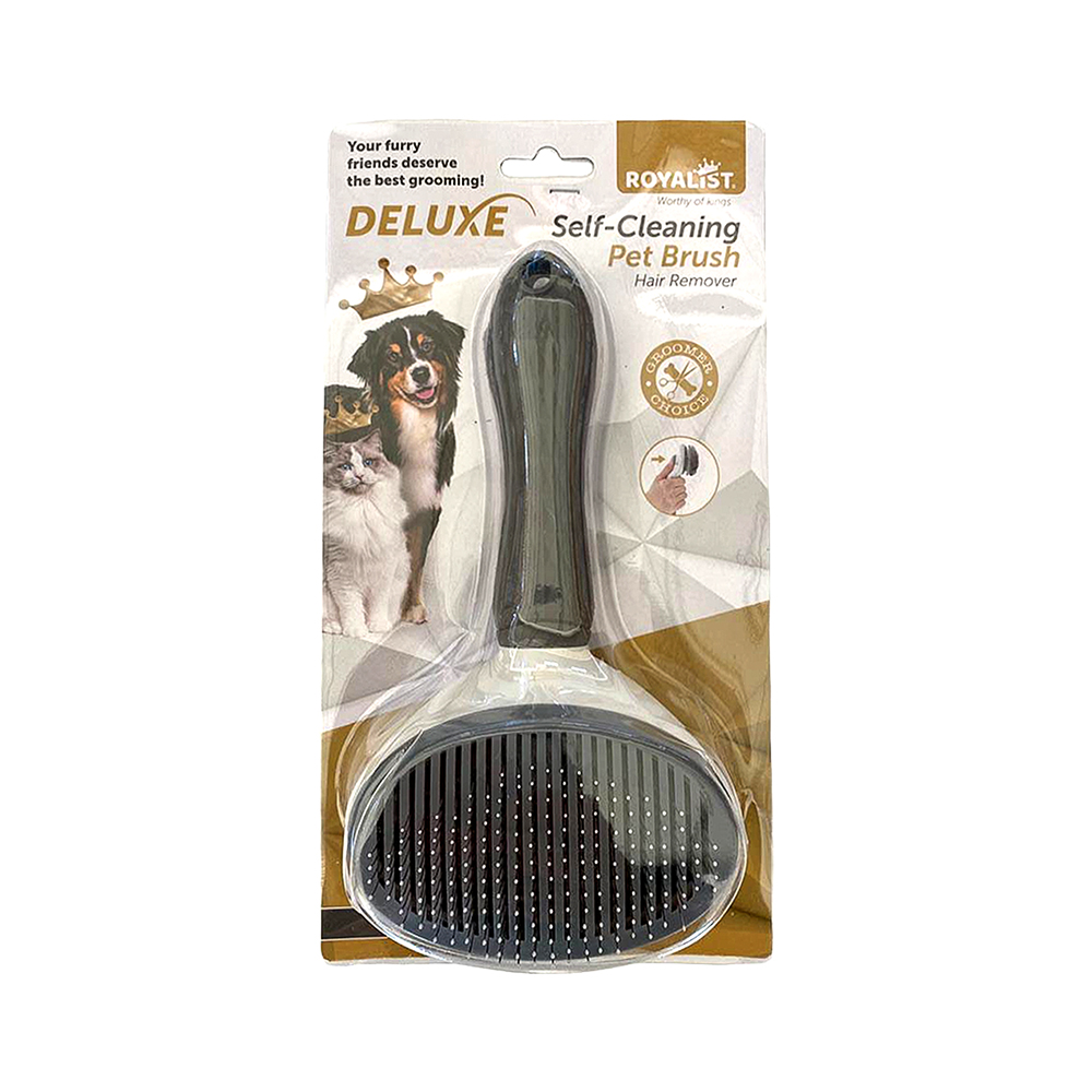 Royalist Deluxe Gri Basmalı Tarak