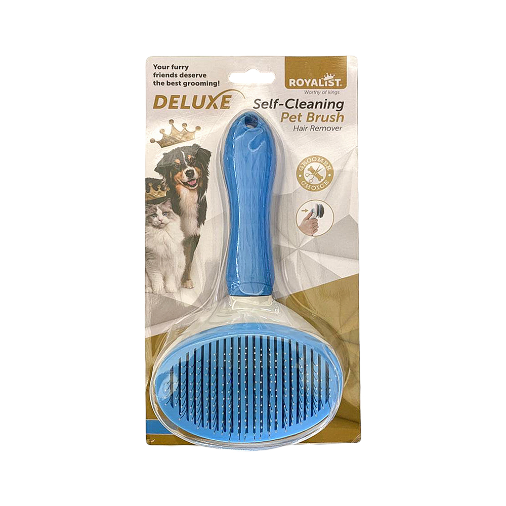 Royalist Deluxe Açık Mavi Basmalı Tarak